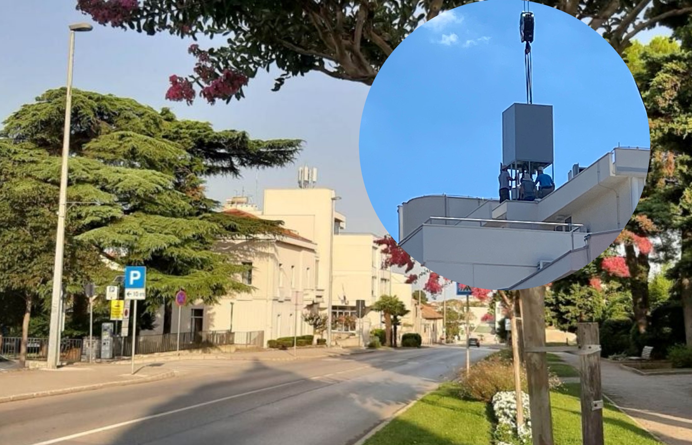 Načelnik PU istarske Alen Klabot potvrdio! Moraju se UKLONITI antene sa zgrade rovinjske policije